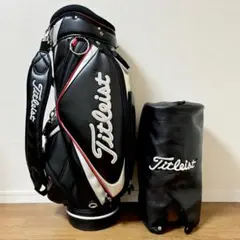 Titleist 타이틀리스트 ゴルフ キャディバッグ 4分割 카트 블랙