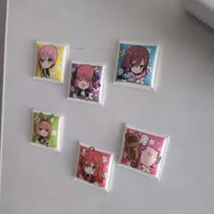 アニメキャラクター(五等分の花嫁) マグネット 6個セット