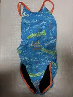 Jaked スポーツ用水着 青色 ロゴ入り LLサイズ