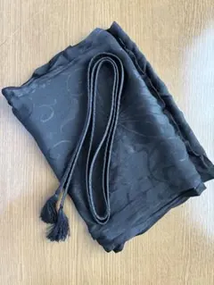 喪服 帯締め 帯揚げ セット 黒 紋様 和装小物 着物