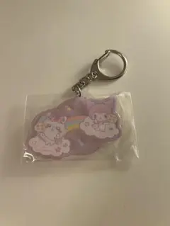 ちいかわ サンリオコラボ モモンガ×クロミ キーホルダー