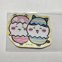 ちいかわ　ダイカットステッカー5　ちいかわ&ハチワレ　②