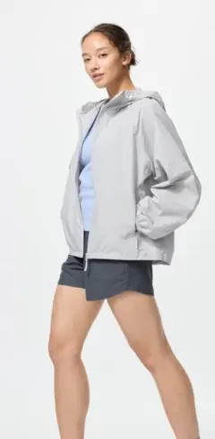 ユニクロポケッタブルUVカットパーカ