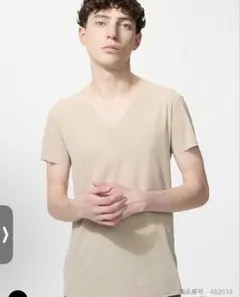 ユニクロ　UNIQLO エアリズムデオドラントメッシュVネックT 5枚セット