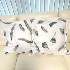 美品！ZARA HOME クッション カバー付きのサムネイル