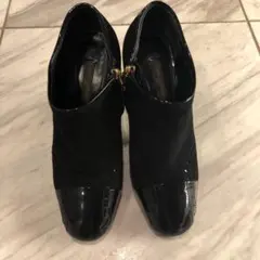ルイヴィトン　ブーティ　黒　ショートブーツ