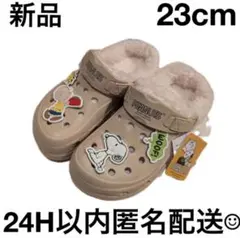 新品　23cm スヌーピー　ボアサンダル 男女兼用