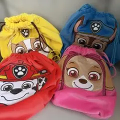 パウパトロール　巾着　お弁当袋