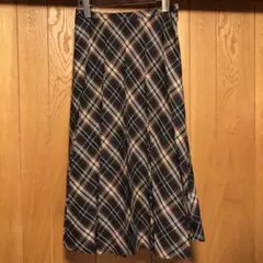 DAKS ダックス　チェック柄スカート