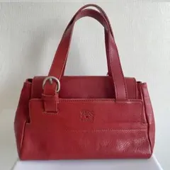 IL BISONTE イルビゾンテ トートバッグ 赤