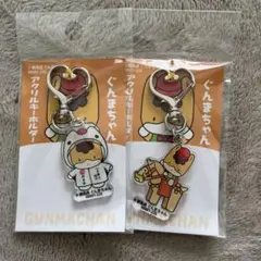 ぐんまちゃん アクリルキーホルダー 2種セット