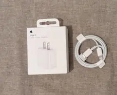 Apple USB-C 20W Power Adapter + ケーブルセット