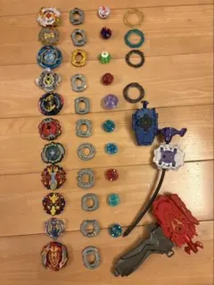 ベイブレードセット 30個以上のパーツ