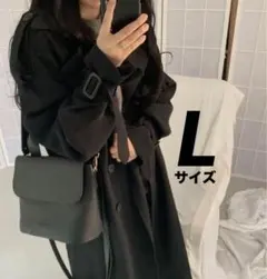 トレンチコート　新作 2023 韓国スタイル ミドル丈 膝上コート ジャケット