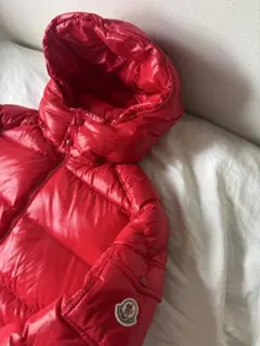極美品　国内正規　MONCLER MAYA 4 マヤ　赤 ダウン　モンクレール