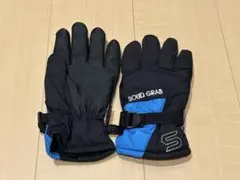 SOUND GRIP スキーグローブ 黒/青
