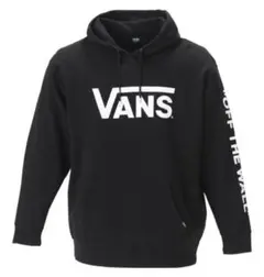 VANS ブラック フード付きパーカー