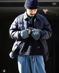 ノース フェイス パープルレーベル ガーメント ダイ コーデュロイパンツ 32