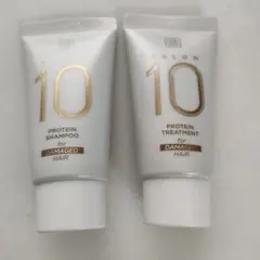 SALON 10 プロテイン シャンプー トリートメント 2本セット　トラベルのサムネイル