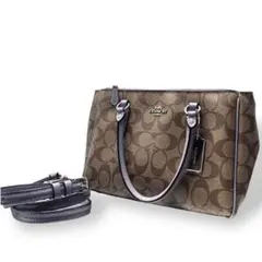 COACH 2wayショルダーバッグ シグネチャー 67027 希少色