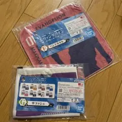 一番くじ エヴァンゲリオン ハンドタオル サコッシュ 2点セット