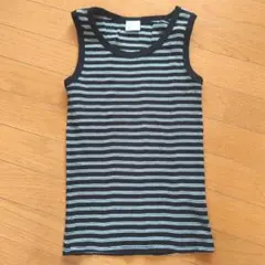 MILLER　ミラー　ボーダータンクトップ　ブラックのサムネイル