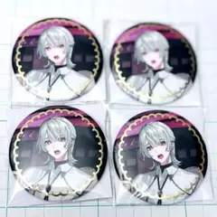 弦月藤士郎 4点セット にじさんじ AGF 缶バッジ VΔLZ 箔押し 引き