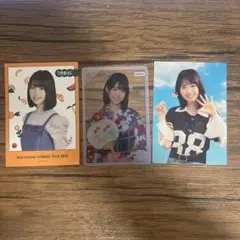増田三莉音　乃木坂46 購入特典　C賞　個別クリアカード　8月ver