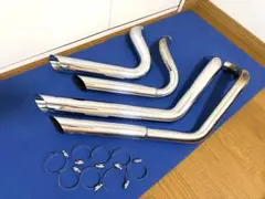ドゥカティS2R800用 カーボンサイレンサー 2本出し マフラー - メルカリ