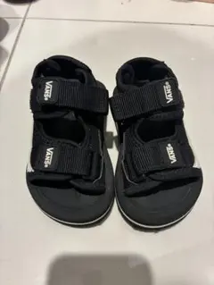 VANS ブラック サンダル 15cm