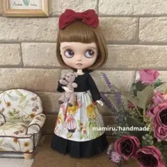 ネオブライスアウトフィット♡リトルチャイルド♪Xmas柄ナチュラルワンピース