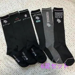 6足 新品　ユニコーンハイソックス 19〜24cm レディースハイソックス　女児