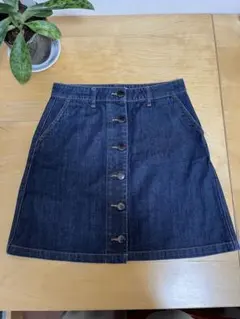 Lサイズ LOWRYSFARM デニム Aラインスカート