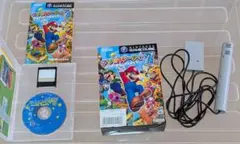ゲームキューブ マリオパーティ7 メモリーカード251 マイク付き 汚れあり