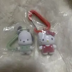 ハローキティ ポチャッコ サンリオキャラクターカラフルカラビナマスコットチャーム