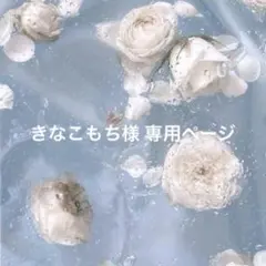 きなこもち様 専用ページ