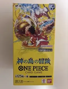 ONE PIECEカード 神の島の冒険 BOX【未開封テープ付】 - メルカリ