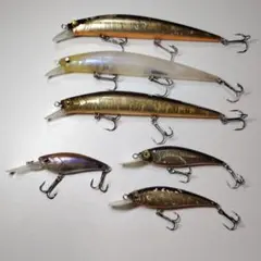 ムラセミノー MURASE MINNOW 村瀬ミノー オールド 5個セット - メルカリ