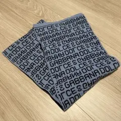DOLCE&GABBANA マフラー ブルー
