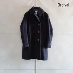 Orcival オーシバル メルトンウール ピーコート X4256のサムネイル