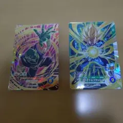 ドラゴンボールダイバーズ大会カードピッコロパラレルとベジータ