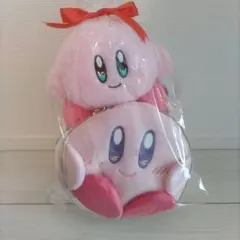 カービィ・ハッピーモーニング ぬいぐるみバニティポーチ&羊毛フェルト風ぬいぐるみ