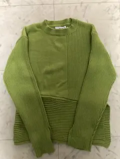 AZUL BY MOUSSY グリーンニット S