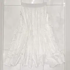 アクシーズファム axes femme レースサーキュラースカート フリー 花のサムネイル