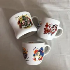 2001ディズニーランドスーベニアマグカップ3個セット