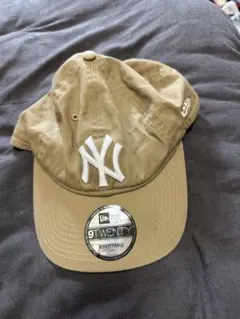 NEW ERA 9TWENTY ベージュキャップ