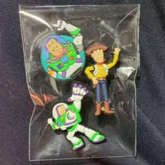 【値下げ！！】シューズアクセ ジビッツ3点セット トイ・ストーリー