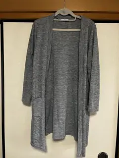 Khalita グレー 長袖カーディガン M
