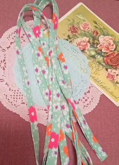 Petit Pan バイアステープ グリーン系 2m