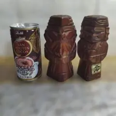 アイヌ木彫り 置物 蝦夷一彫細工 ニポポ